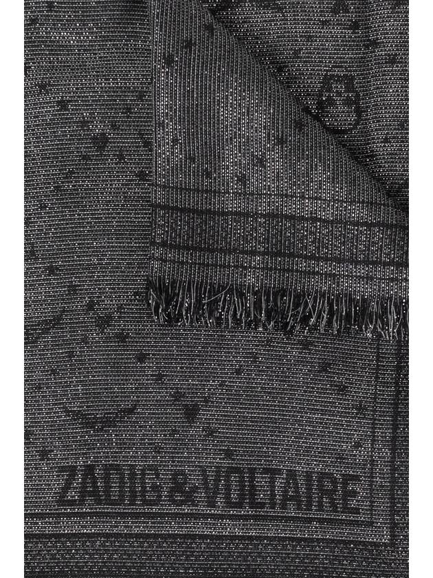 Zadig & Voltaire Scarf Glenn, Women's, Grey - ZADIG & VOLTAIRE - BALAAN 3