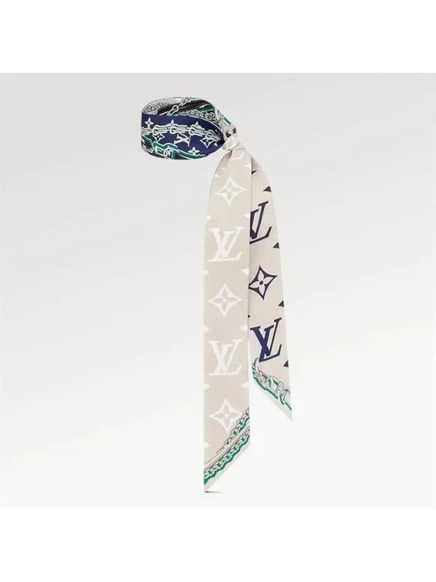 Ultimate Monogram Scarf Blue Marine - LOUIS VUITTON - BALAAN 5