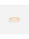 Night Code Logo Crystal Ring Gold White - DIOR - BALAAN 3