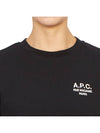 Skye Logo Sweatshirt Black - A.P.C. - BALAAN 6