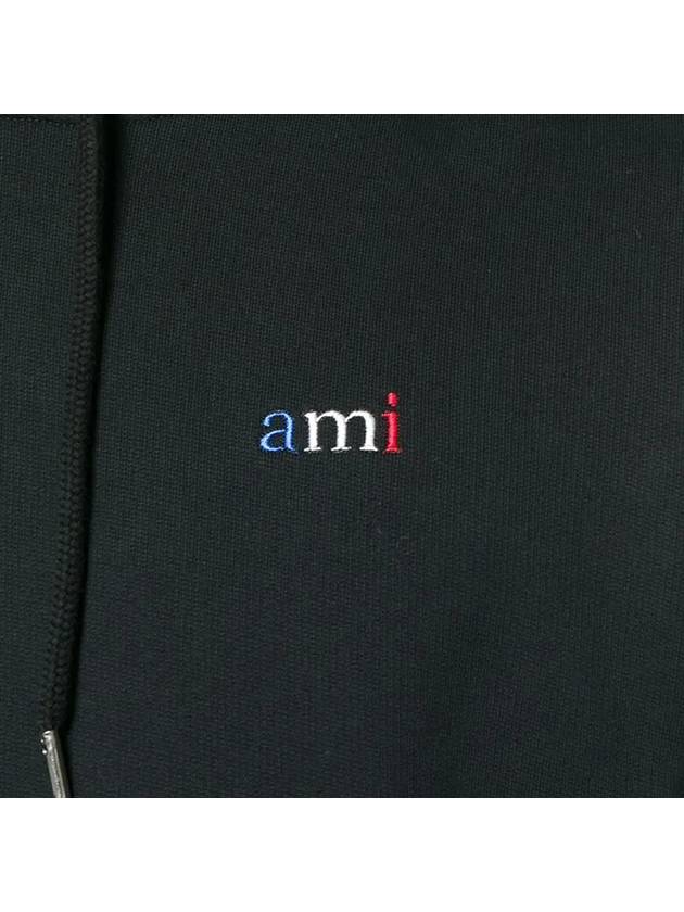 Color Logo Hoodie Black - AMI - BALAAN 4