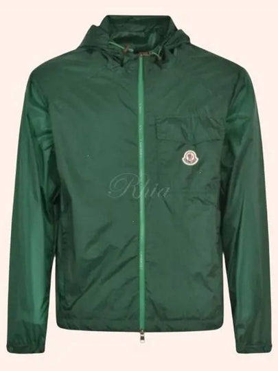 Men's Samakar Zip Up Hoodie Green - MONCLER - BALAAN 2