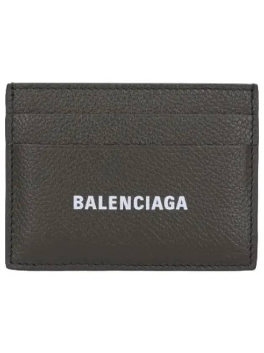 Cash Card Holder Khaki Wallet - BALENCIAGA - BALAAN 1