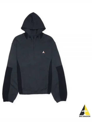 24 Paneled Hoodie RBMW088JY01 BLK0001 - ROA - BALAAN 1