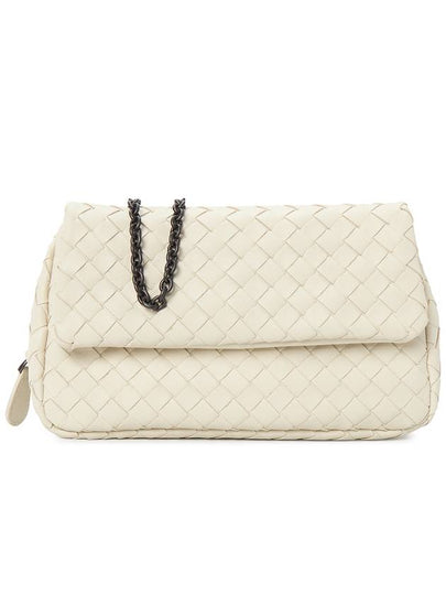 Intrecciato Nappa Chain Mini Shoulder Bag White - BOTTEGA VENETA - BALAAN 2