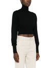 Woolurato Virgin Wool Sweater Black 22366041600 005 - MAX MARA - BALAAN 3