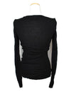 Maison Margiela MM6 Black Ribbed Knit Top 44 - MAISON MARGIELA - BALAAN 2