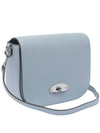 Darley Satchel Classic Grain Small Cross Bag Poplin Blue - MULBERRY - BALAAN 3