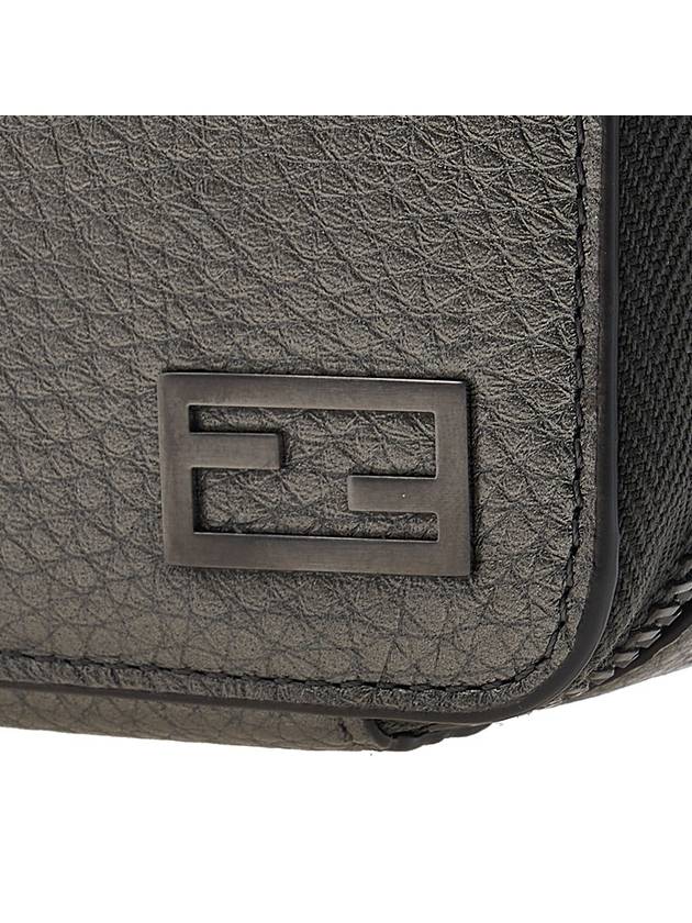 Baquette Logo Cross Bag Grey - FENDI - BALAAN 8