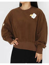 Naomi Osaka Phoenix Fleece Oversized Crew Neck Sweatshirt Kakao Wow - NIKE - BALAAN 2