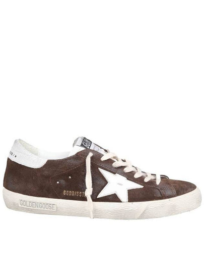 Superstar Suede Low-Top Sneakers Brown - GOLDEN GOOSE - BALAAN 2