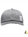 Classic Logo Patch Ball Cap Grey - THOM BROWNE - BALAAN 2