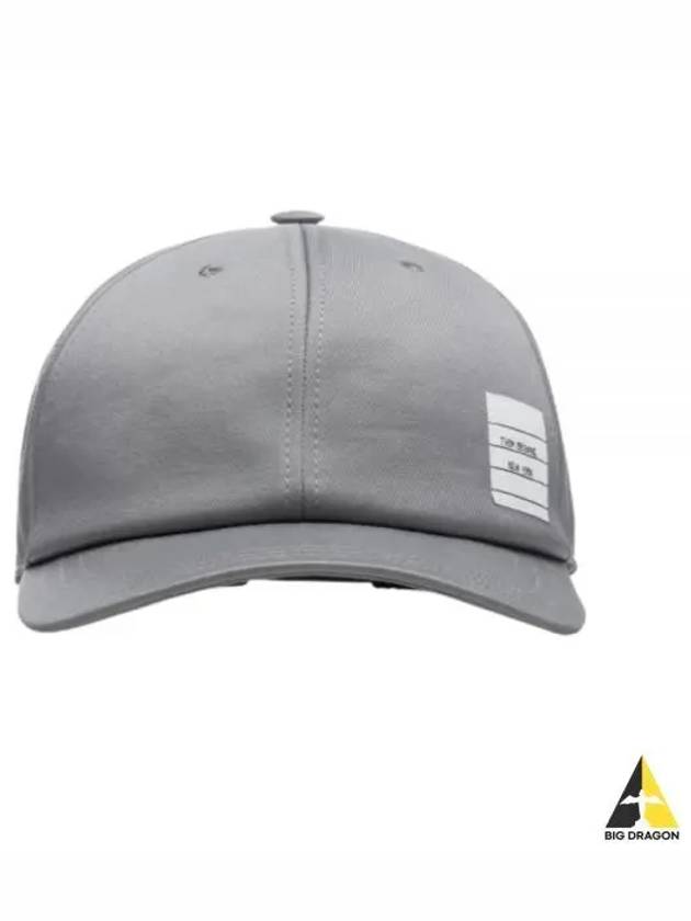 Classic Logo Patch Ball Cap Grey - THOM BROWNE - BALAAN 2