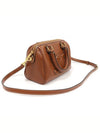 113773DU3 04LU Brown Calfskin Cuir Triomphe Small Boston 2WAY - CELINE - BALAAN 3