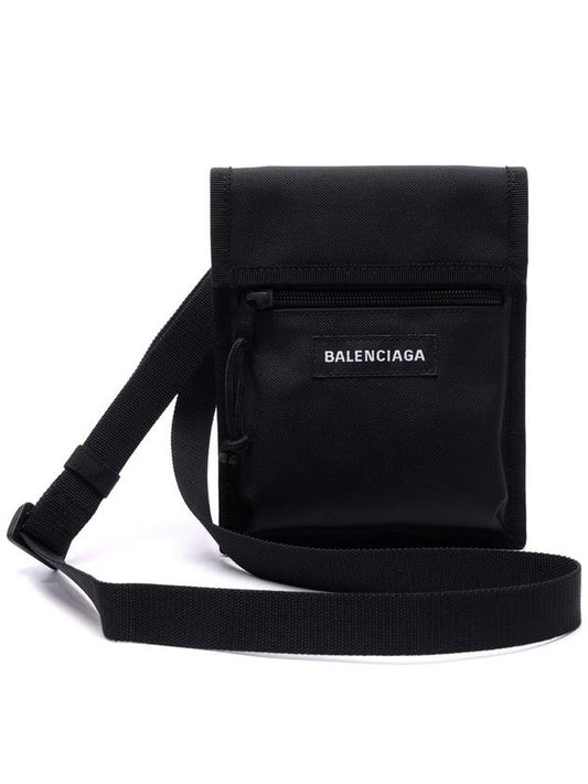 Explorer Small Strap Nylon Cross Bag Black - BALENCIAGA - BALAAN 2