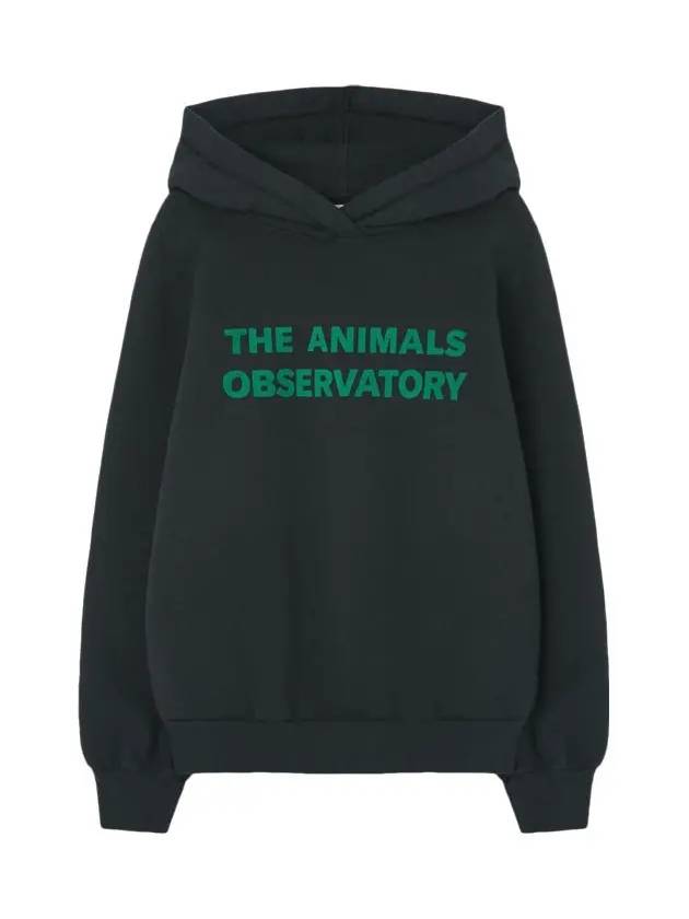 Kids Logo Hoodie Dark Green F24128 021BG - THE ANIMALS OBSERVATORY - BALAAN 2