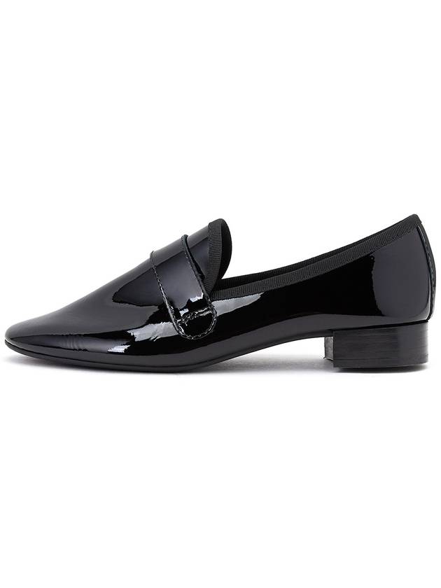 Women's Michael Patterned Leather Loafers Black - REPETTO - BALAAN 6