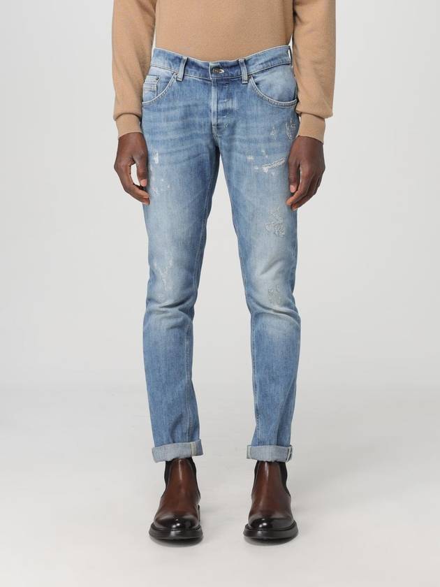 Dondup used-effect cotton denim jeans - DONDUP - BALAAN 1