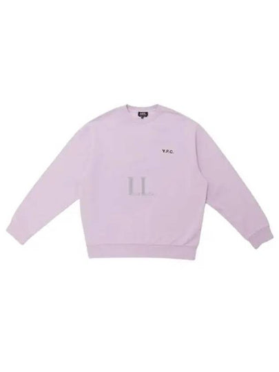 Clint Chest Logo Sweatshirt White - A.P.C. - BALAAN 2