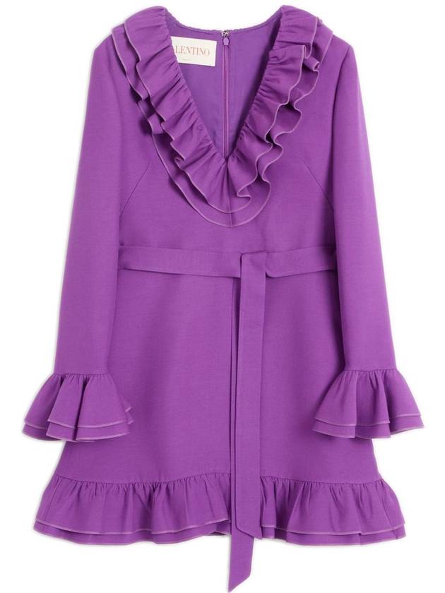 Valentino Garavani Dresses Purple - VALENTINO - BALAAN 1