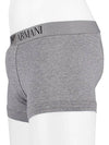 logo band briefs gray - EMPORIO ARMANI - BALAAN 4