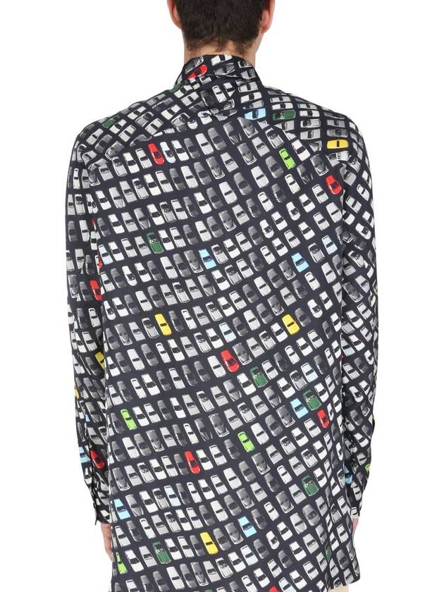 Car Print Long Sleeve Shirt - BOTTEGA VENETA - BALAAN 4