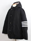 Diagonal armband football parka padding 4 105 - THOM BROWNE - BALAAN 2