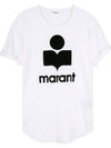 Women s Coldy White T Shirt TS0004FA A1N09E 20WH - ISABEL MARANT - BALAAN 3