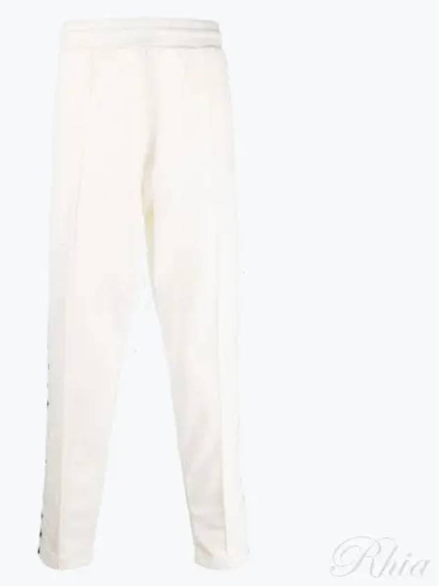 Men's Road Tapered Track Pants White - GOLDEN GOOSE - BALAAN 2