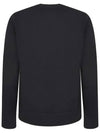 Compass Badge Crewneck Virgin Wool Knit Top Black - STONE ISLAND - BALAAN 3