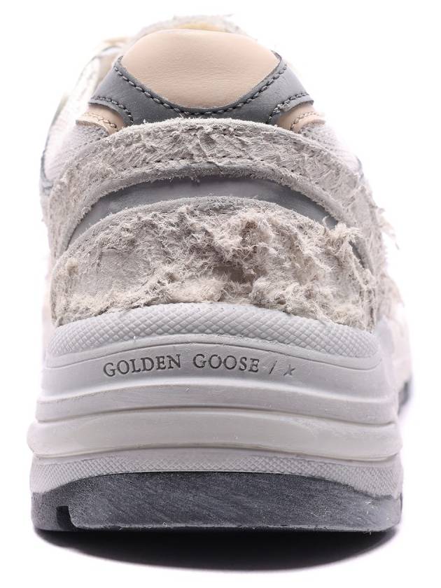 Mesh and Suede Leather Dad-Star Sneakers White Beige - GOLDEN GOOSE - BALAAN 5