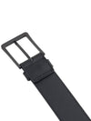 Intrecciato Leather Belt Black - BOTTEGA VENETA - BALAAN 8