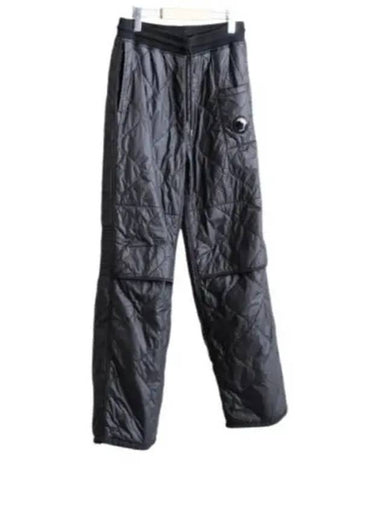 CP Company Diagonal Raised Fleece Mixed Quilted Sweatpants 17CMSP183A 005835M 995 - CP COMPANY - BALAAN 1