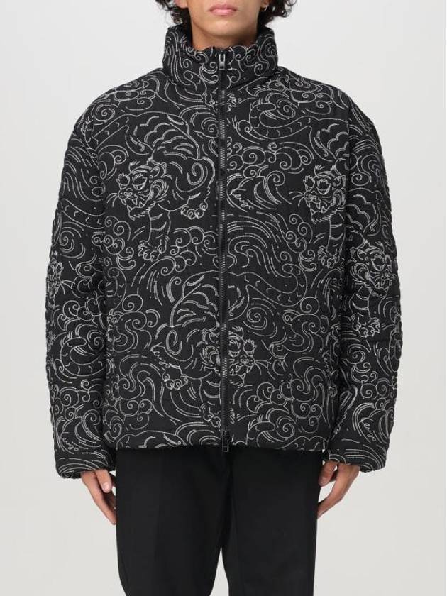 Allover Print Jacket Black - KENZO - BALAAN 2