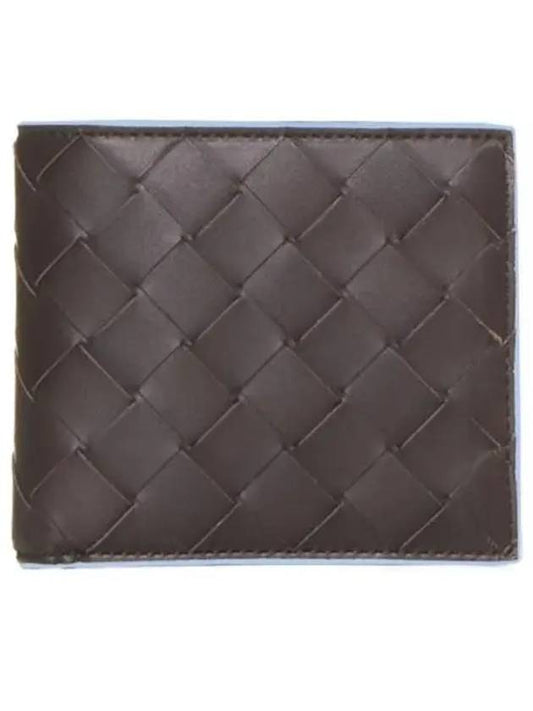 Intrecciato Half Half Wallet Brown - BOTTEGA VENETA - BALAAN 2