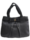 Ferragamo Black Vara Leather Tote Bag - SALVATORE FERRAGAMO - BALAAN 1