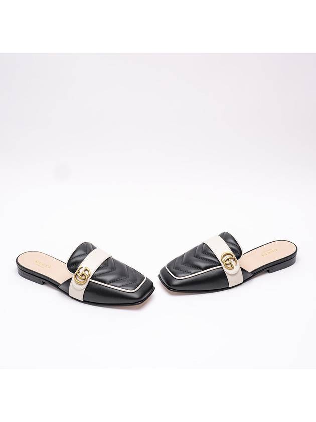 Double G Slide Sandals Black - GUCCI - BALAAN 3