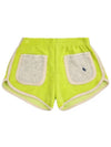 Kids Green Terry Shorts Light 124AC065 300 - BOBO CHOSES - BALAAN 1