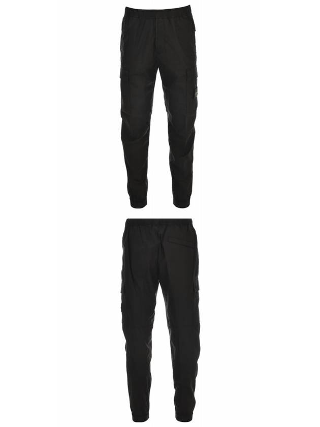 Wappen Patch Cargo Track Pants Black - STONE ISLAND - BALAAN 5