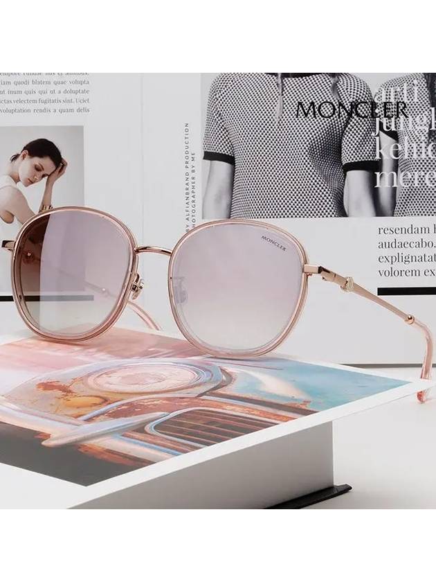 Eyewear Asian Fit Sunglasses Pink - MONCLER - BALAAN 3