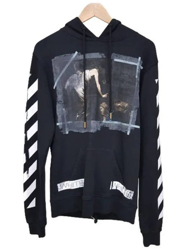 Caravaggio Hoodie Black - OFF WHITE - BALAAN 1