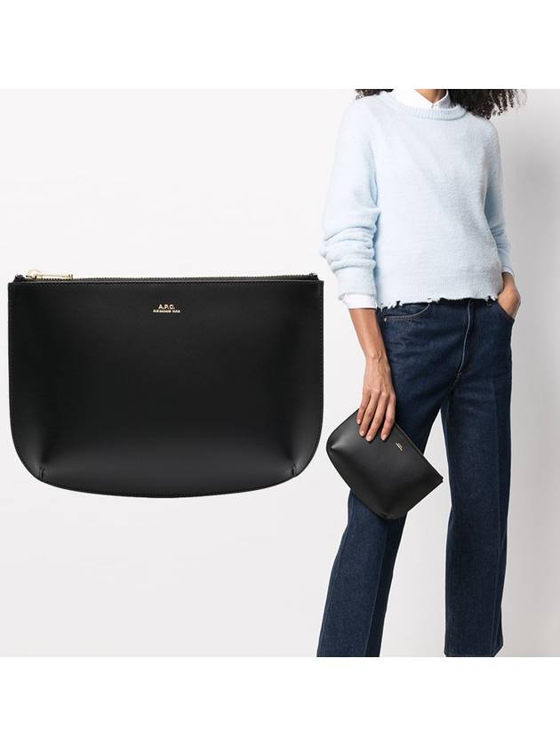 Sarah Clutch Bag Black - A.P.C. - BALAAN 2