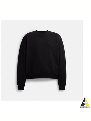 Essential Crew Neck CL646 BLK - COACH - BALAAN 1