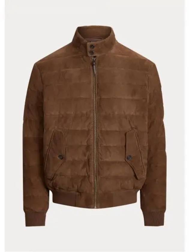 Suede chino jacket brown 1220308 - POLO RALPH LAUREN - BALAAN 1