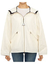 Cassiopea Zip Up Hoodie White - MONCLER - BALAAN 3