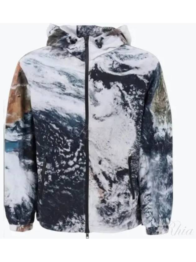 J-Warrett Nylon Printed Windbreaker - DIESEL - BALAAN 2