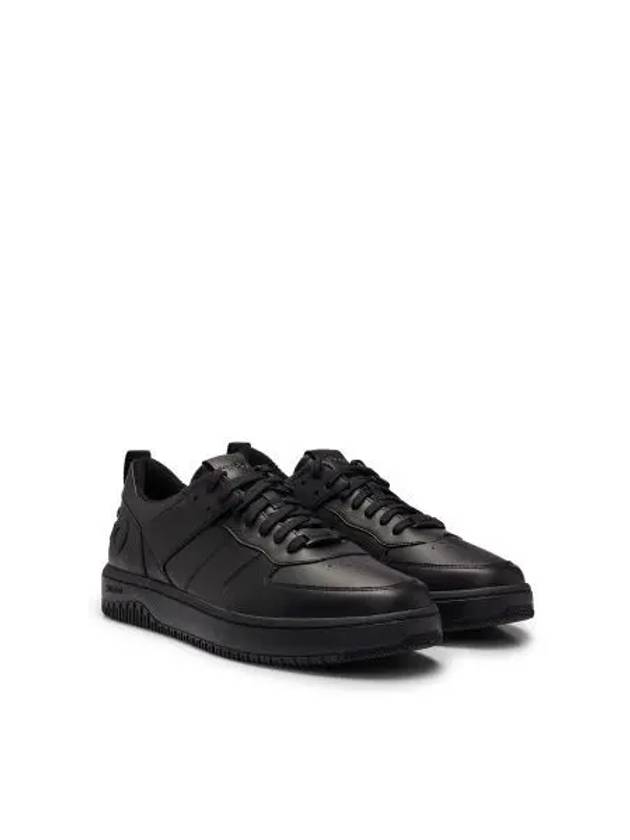 Embossed Logo Low Top Sneakers Black - HUGO BOSS - BALAAN 2