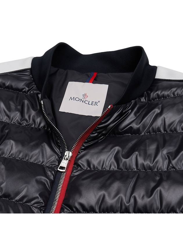 Arroux Down Bomber Jacket Black - MONCLER - BALAAN 8