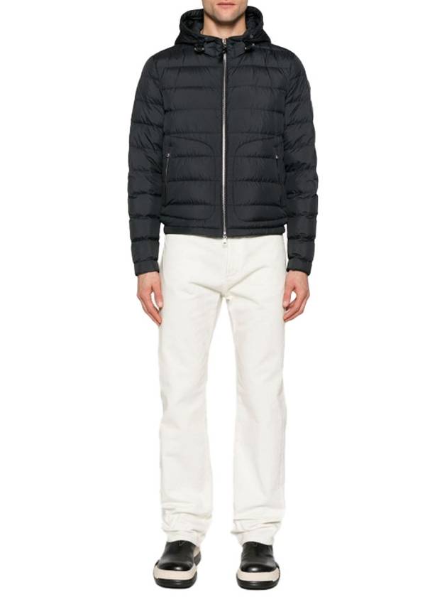 Men's Sestriere Hooded Jacket Black 1A00095549SK999 - MONCLER - BALAAN 5