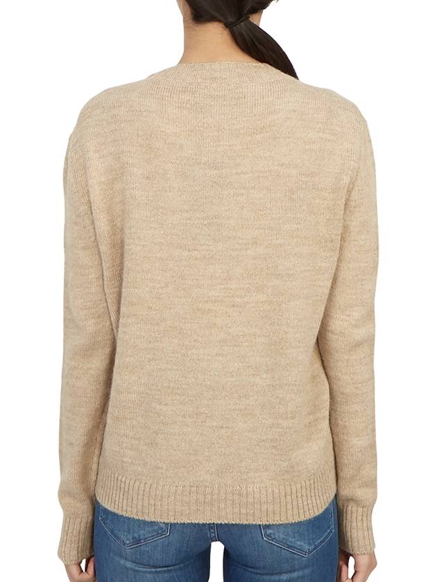 Toscana Knit Top Beige - MAX MARA - BALAAN 5